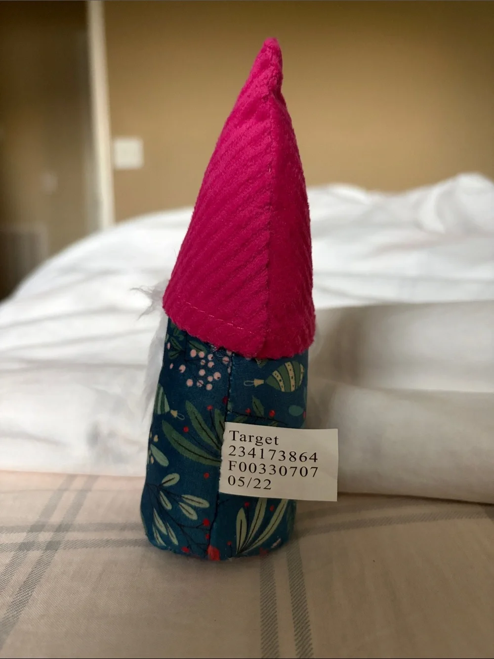 TARGET Fabric Gnome Christmas Figure